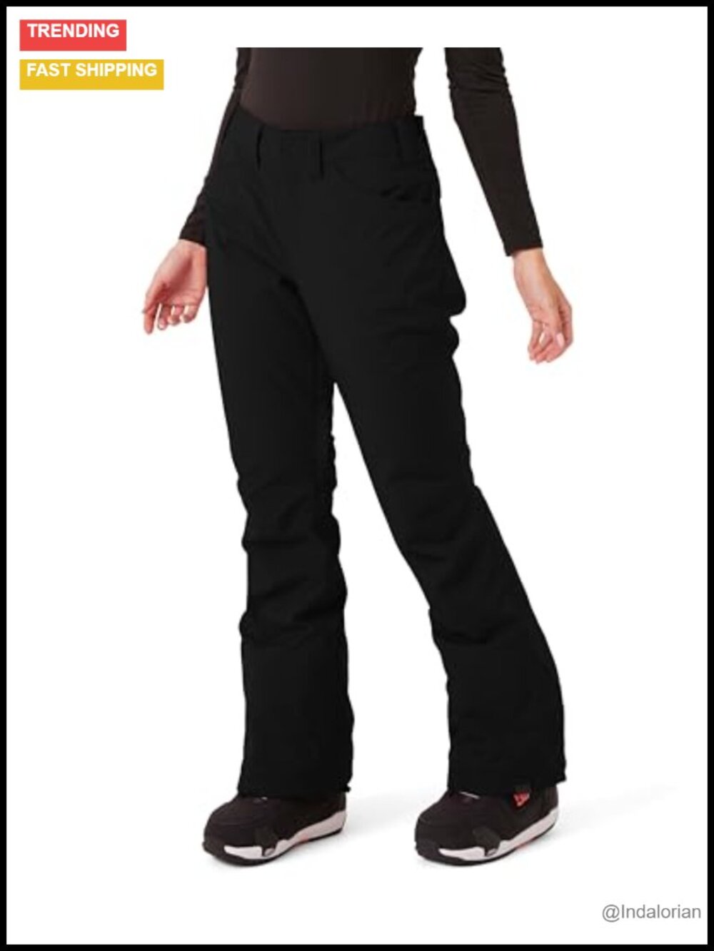Women's Insulated Ski & Snowboard Pants Seam Sealed 10K Waterproof